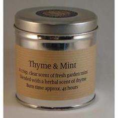 Thyme and Mint Candle