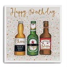 Happy Birthday Beer Card