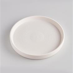 Candle Plate White