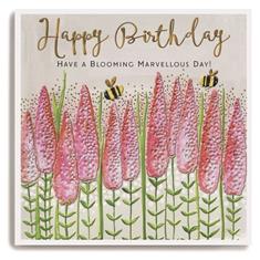 Happy Birthday Bee Card
