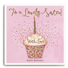 To A Lovely Sister Card