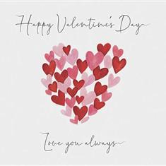Happy Valentine&#39;s Day love you always card