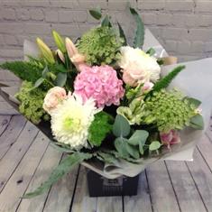 Pastel Country Hand Tied