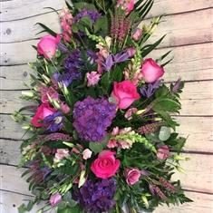 Country Garden Teardrop Spray