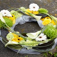 Contemporary Calla Lily Wreath