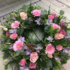 Pink Wreath