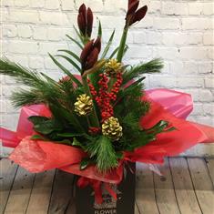 Merry Berry hand tied