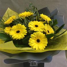 Gerbera Hand Tied