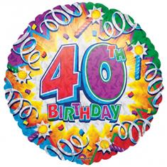 Happy 40th Balloon