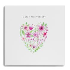 Happy Anniversary Card by Janie Wilson