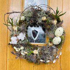 Spring Door Wreath 