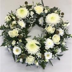 White classic Wreath