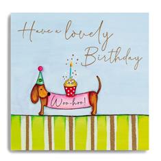 Birthday Sausage Dog Card
