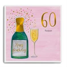 Happy 60th Birthday Card