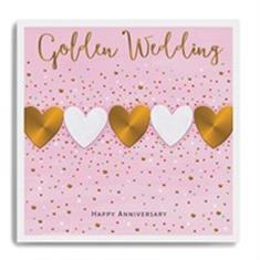 Golden Wedding Anniversary Card