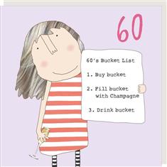 60 Birthday Card