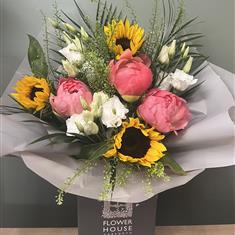 Coral Hand Tied