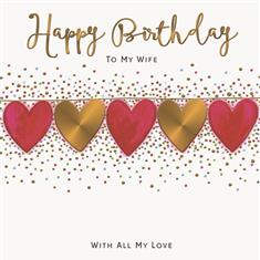 Beautiful Wife On Our Anniversary Card