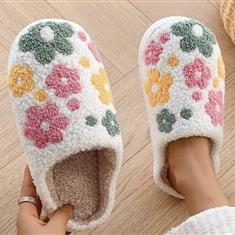 Floral Slippers
