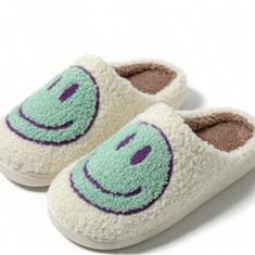 Green Face Slippers