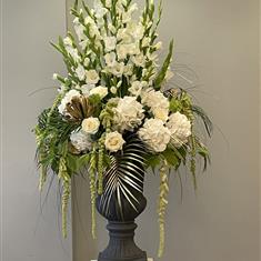 White and Gold Arrangement