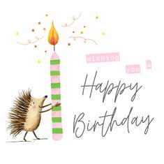 Wishing You A Happy Birthday Card