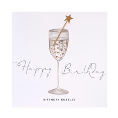 Happy Birthday Bubbles Card
