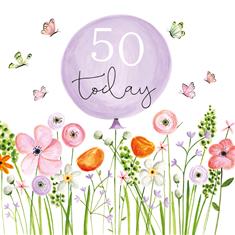 50 Today Card