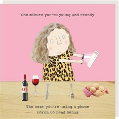 Young And Trendy Card