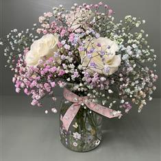 Athena  Rainbow Cloud with Roses