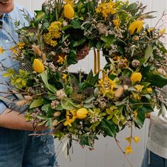 Easter Door Wreath