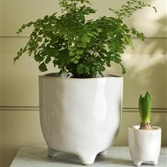 Positano Pot White 20cm