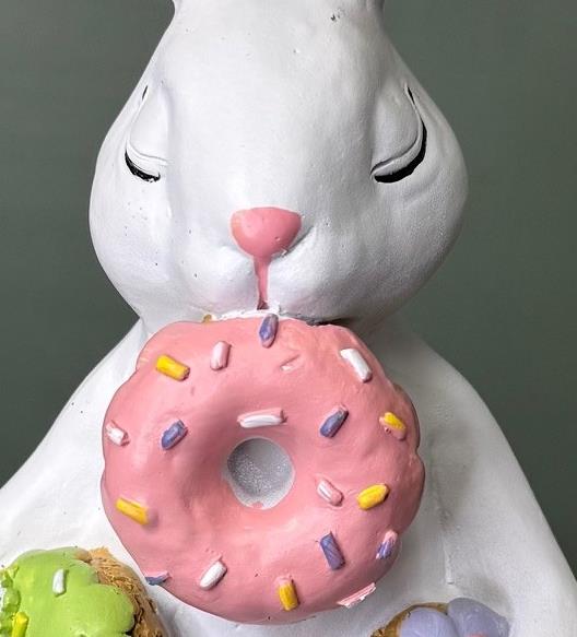 Blocks Rabbit Donut Donut Standing Rabbit